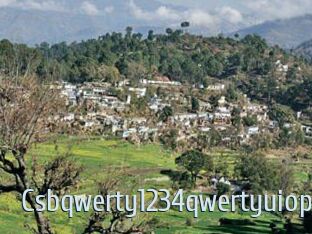 Csbqwerty1234qwertyuiop