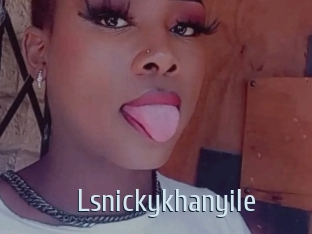 Lsnickykhanyile